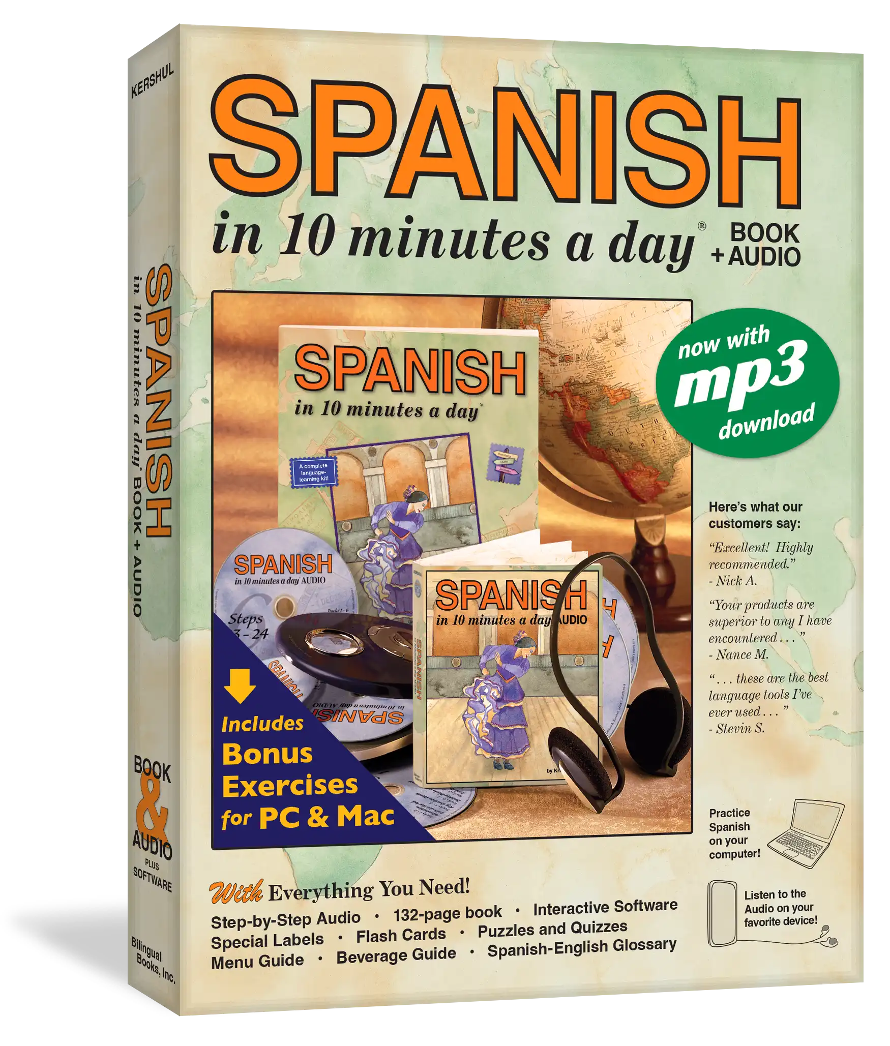 Spanish audio kit