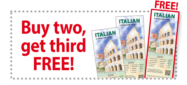 Italian Language Map Promo
